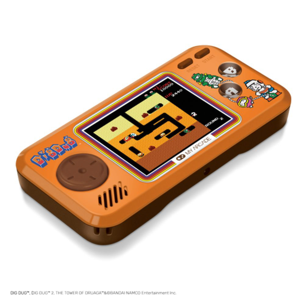 今度はレトロゲームが手の中に 1台で3ゲーム プレイ可能 ポケットプレイヤー ディグダグ 宇佐美鉱油の総合通販サイト うさマート