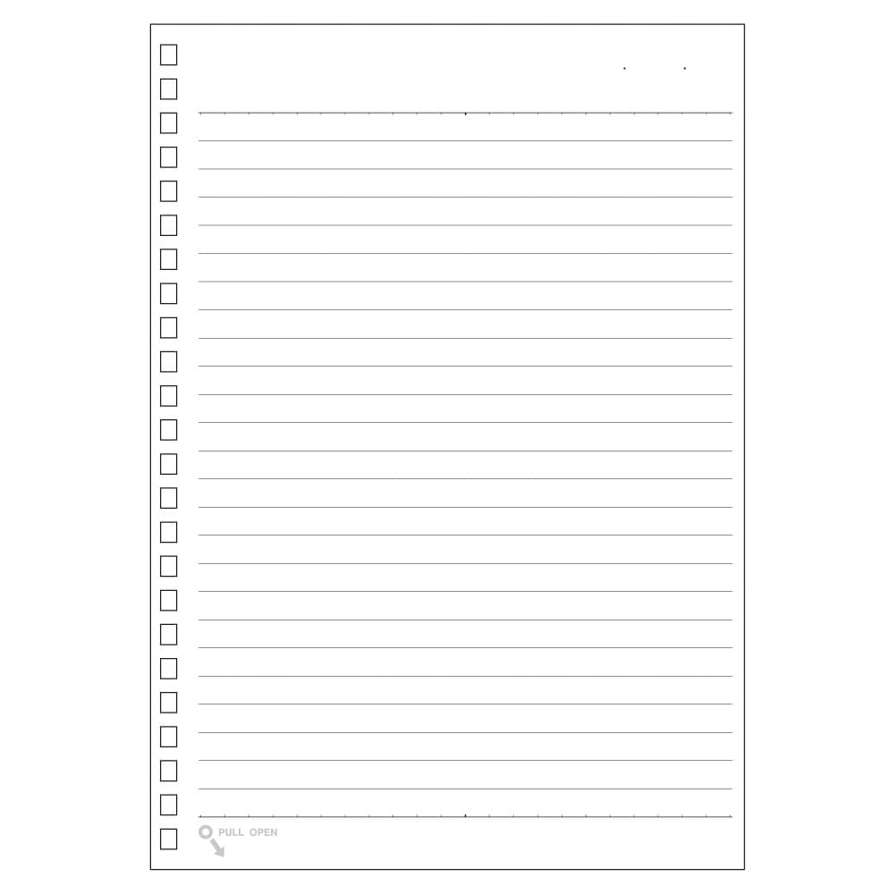 無地 ａ罫 ｂ罫 方眼罫の専用リーフ 用途に合わせて選べる リヒトラブ ツイストノート専用リーフ 横罫ａ罫a5 宇佐美鉱油の総合通販サイト うさマート