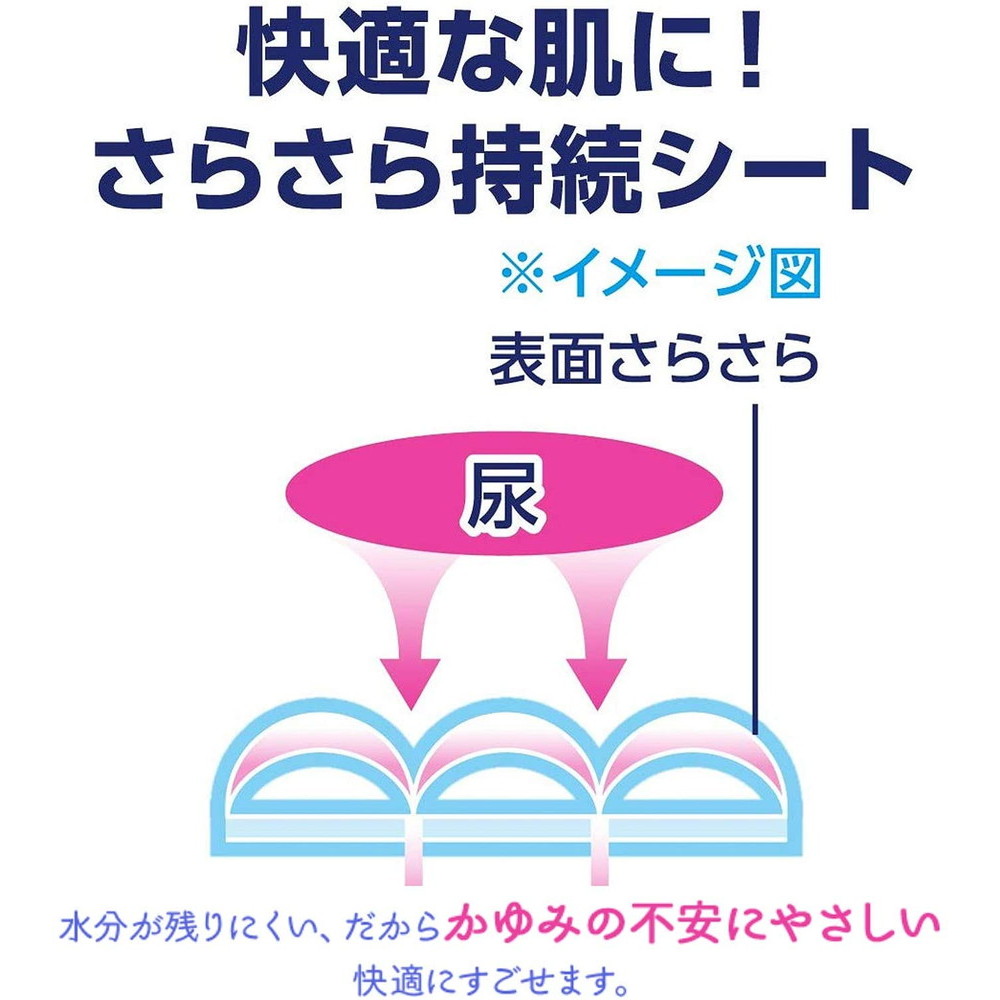 つけ心地 いつまでもさらさら 大王製紙 エリエール ナチュラ さら肌さらり 吸水ナプキン 中量用 22枚 宇佐美鉱油の総合通販サイト うさマート