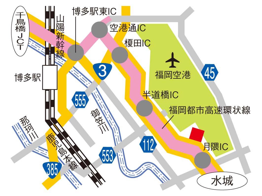 3号福岡空港南