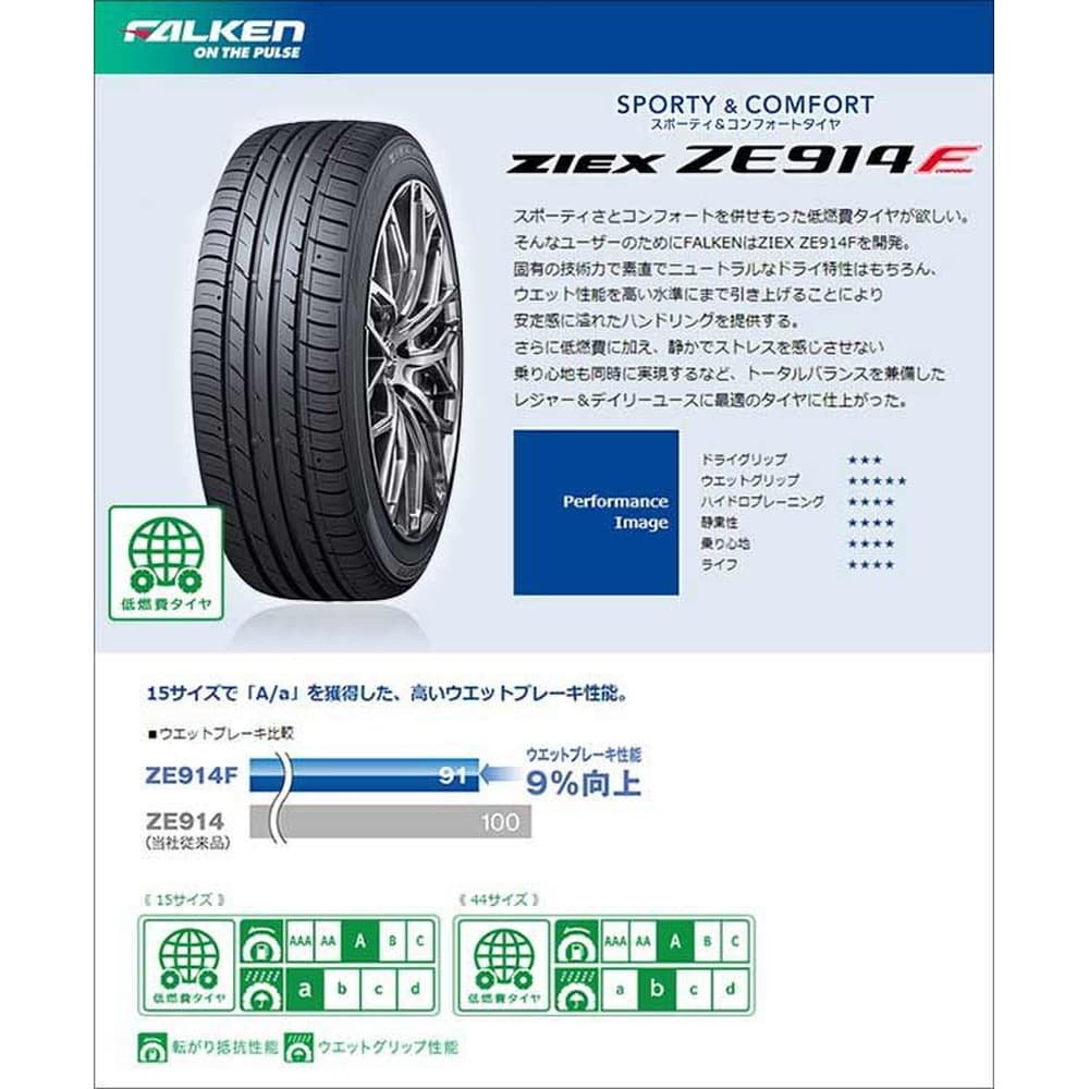 Falken ジークスze914 F 5 60r16 92h 宇佐美鉱油の総合通販サイト うさマート